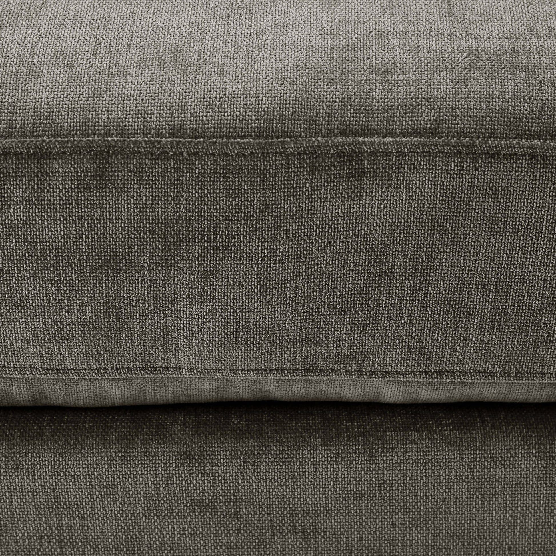 Seville Compact Pouffe - Chenille Grey - DUSK