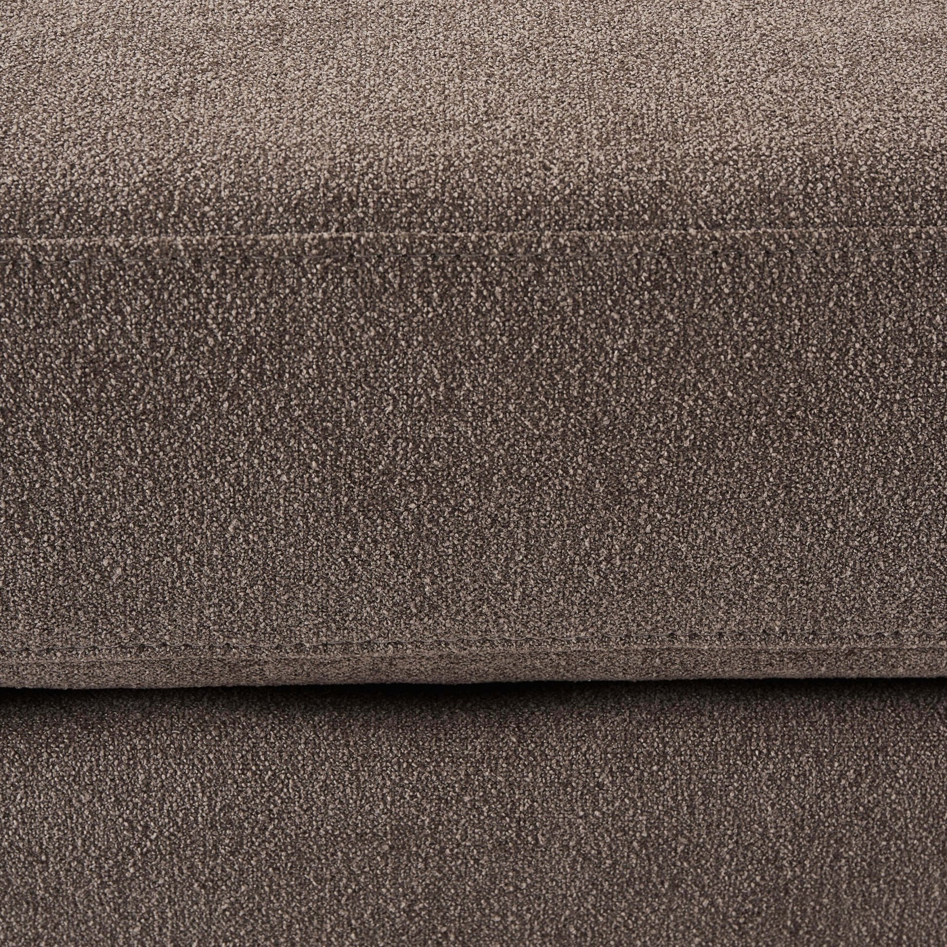 Seville Compact Pouffe - Chenille Mushroom - DUSK