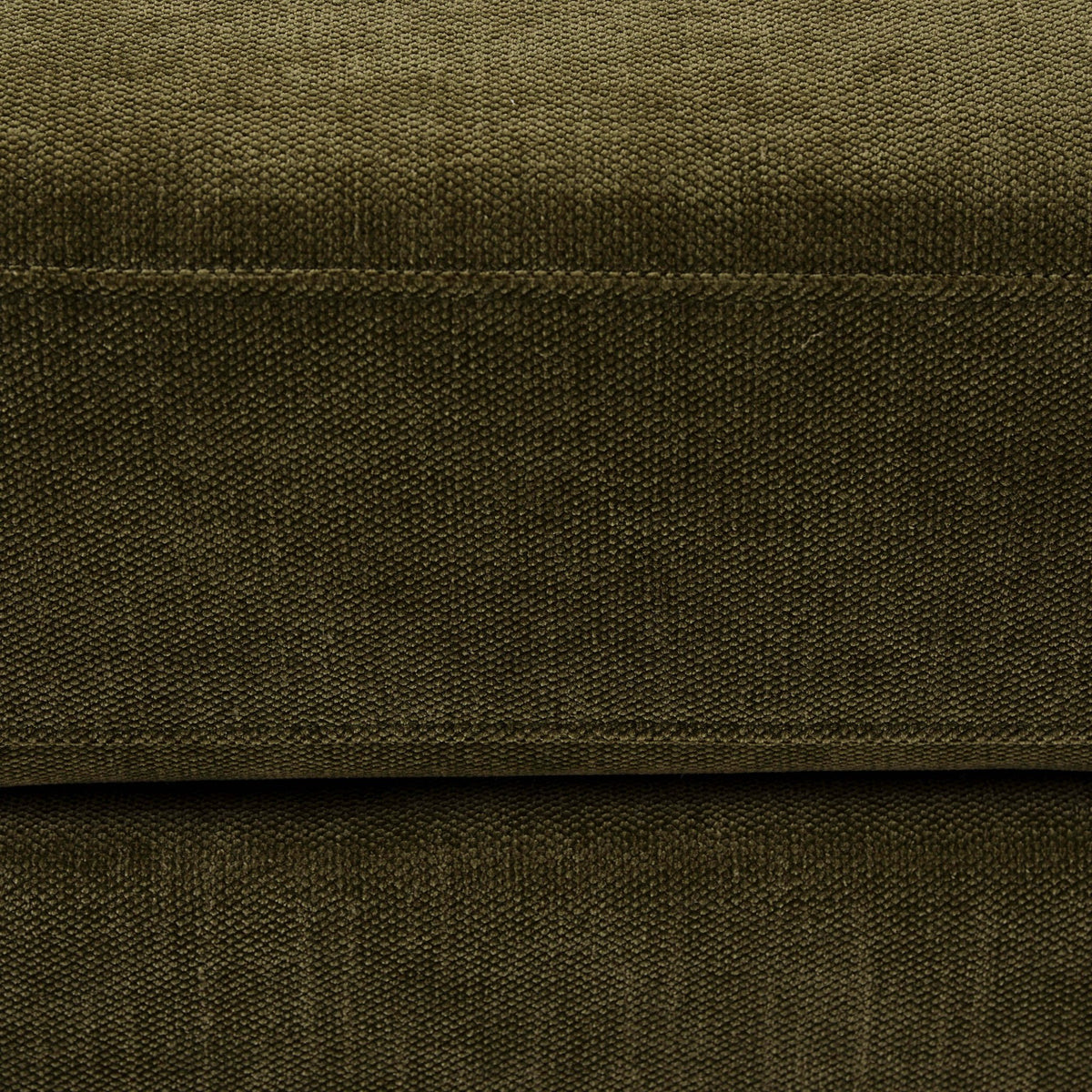 Seville Compact Pouffe - Chenille Olive - DUSK
