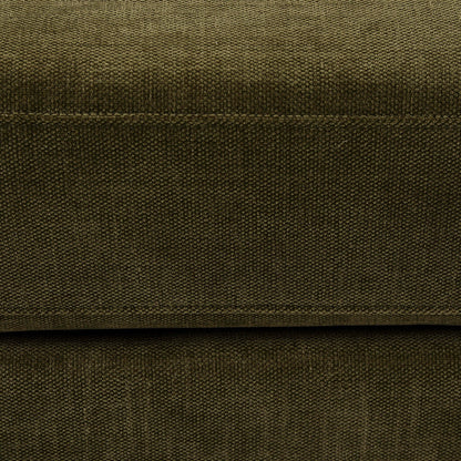 Seville Compact Pouffe - Chenille Olive - DUSK