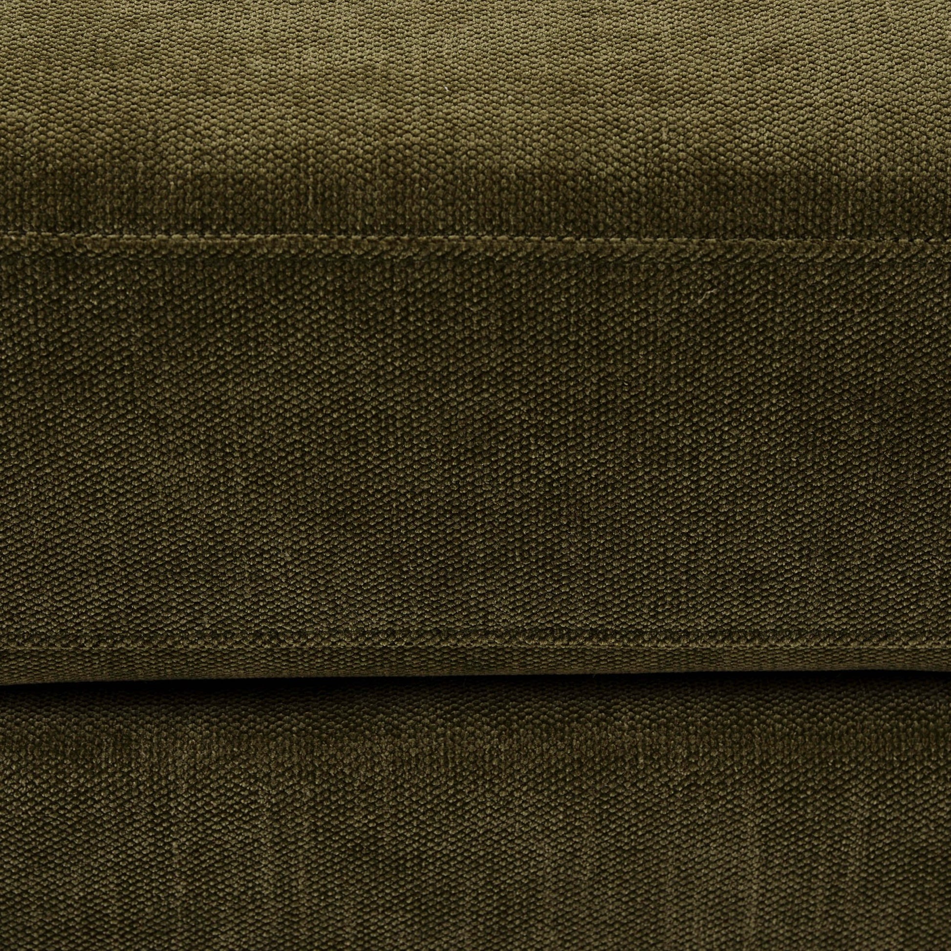 Seville Compact Pouffe - Chenille Olive - DUSK