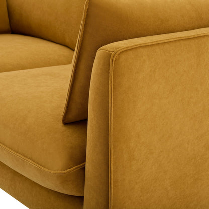 Shoreditch 2 Seater Sofa - Mustard - DUSK