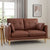 Shoreditch 2 Seater Sofa - PU Tan - DUSK