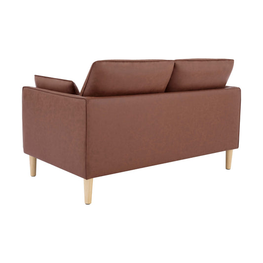 Shoreditch 2 Seater Sofa - PU Tan - DUSK