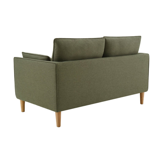 Shoreditch 2 Seater Sofa - Woven Green - DUSK