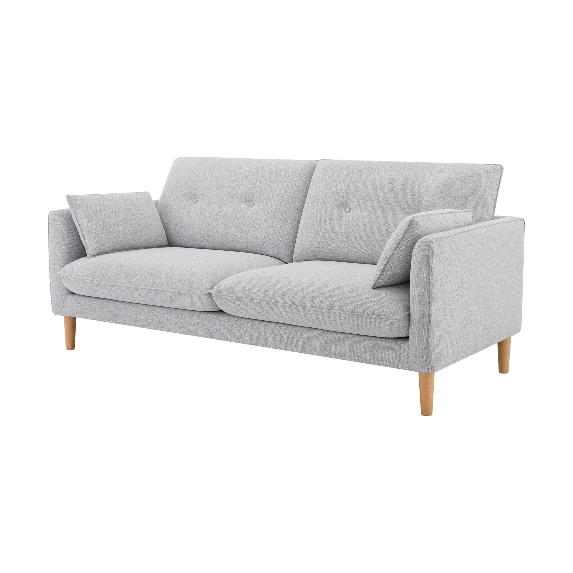 Shoreditch 3 Seater Sofa - Light Grey - DUSK