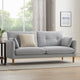 Shoreditch 3 Seater Sofa - Light Grey - DUSK