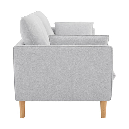 Shoreditch 3 Seater Sofa - Light Grey - DUSK