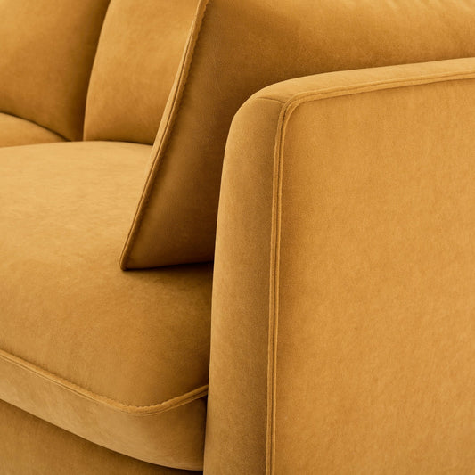 Shoreditch 3 Seater Sofa - Mustard - DUSK