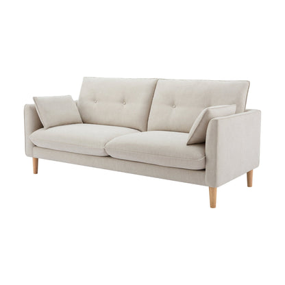 Shoreditch 3 Seater Sofa - Natural - DUSK