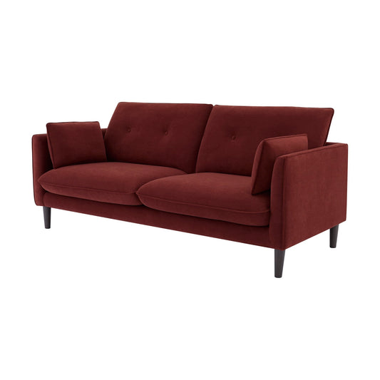 Shoreditch 3 Seater Sofa - Rust - DUSK