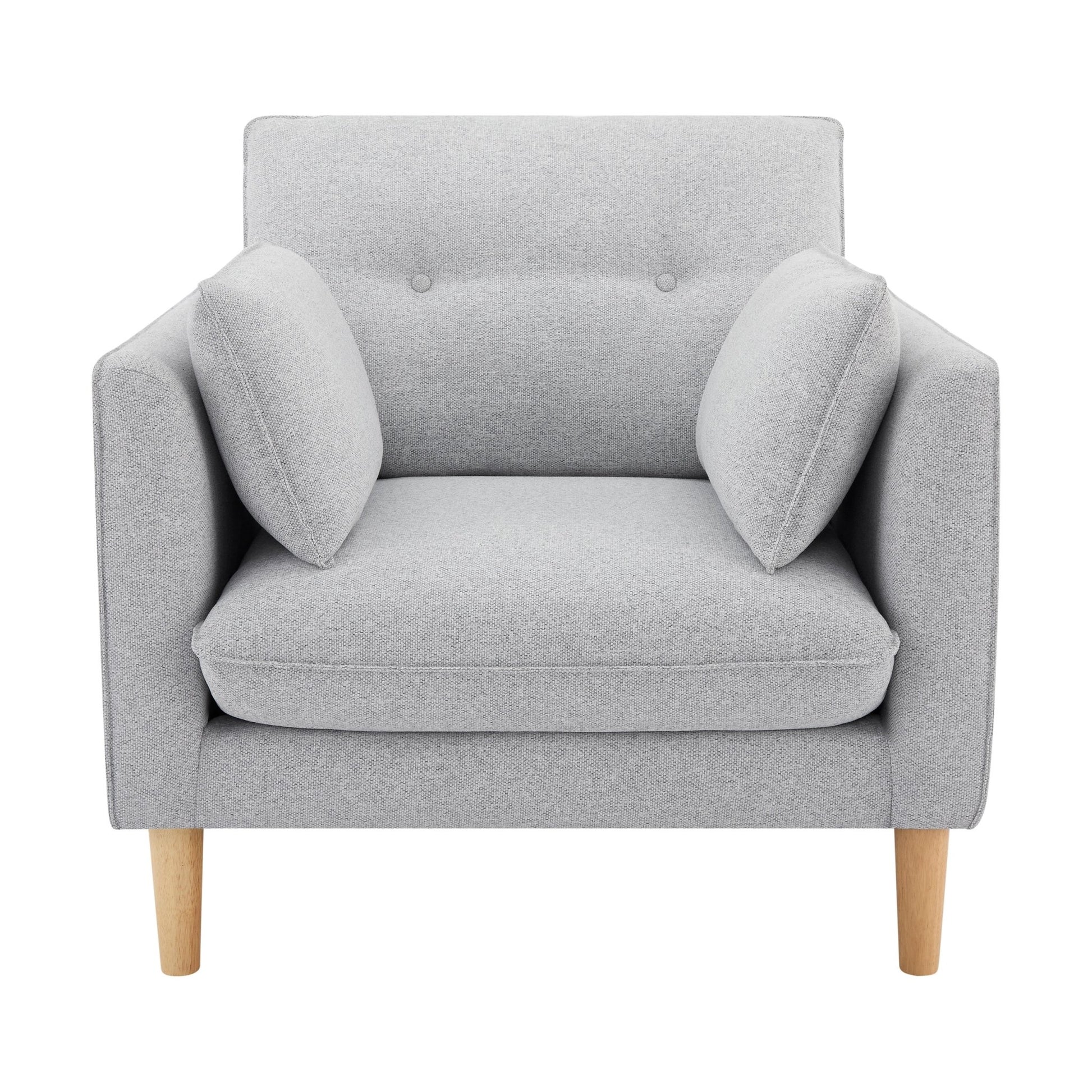 Shoreditch Armchair - Light Grey - DUSK