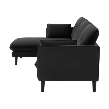 Shoreditch Left Hand Chaise Sofa - Ink - DUSK