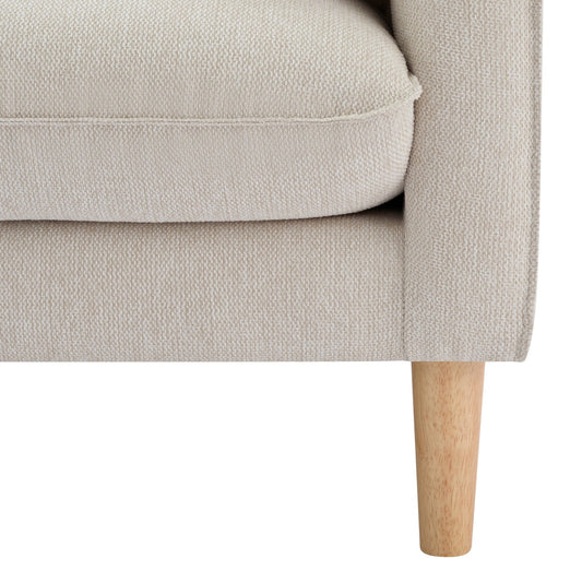 Shoreditch Left Hand Chaise Sofa - Natural - DUSK