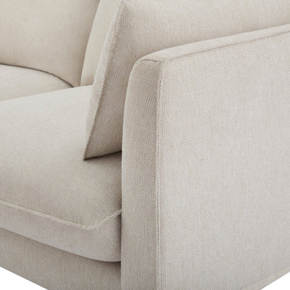 Shoreditch Left Hand Chaise Sofa - Natural - DUSK