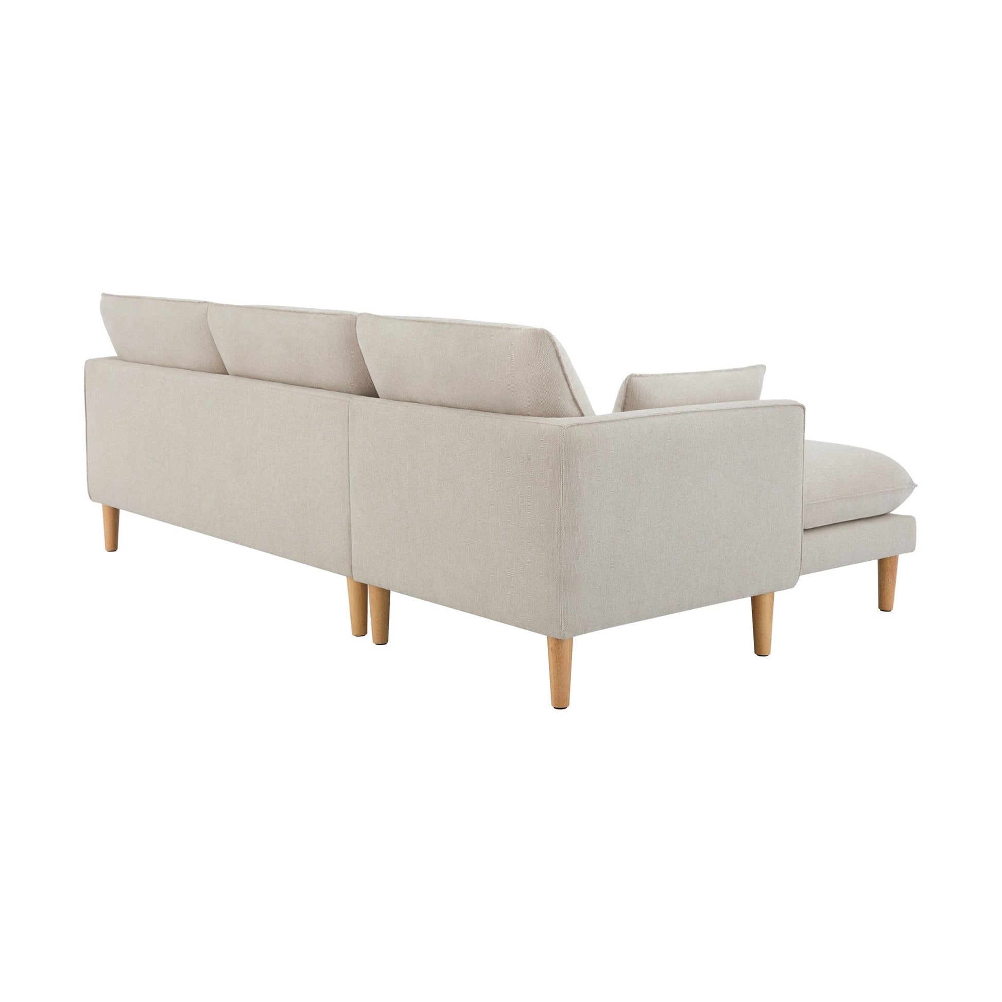 Shoreditch Left Hand Chaise Sofa - Natural - DUSK