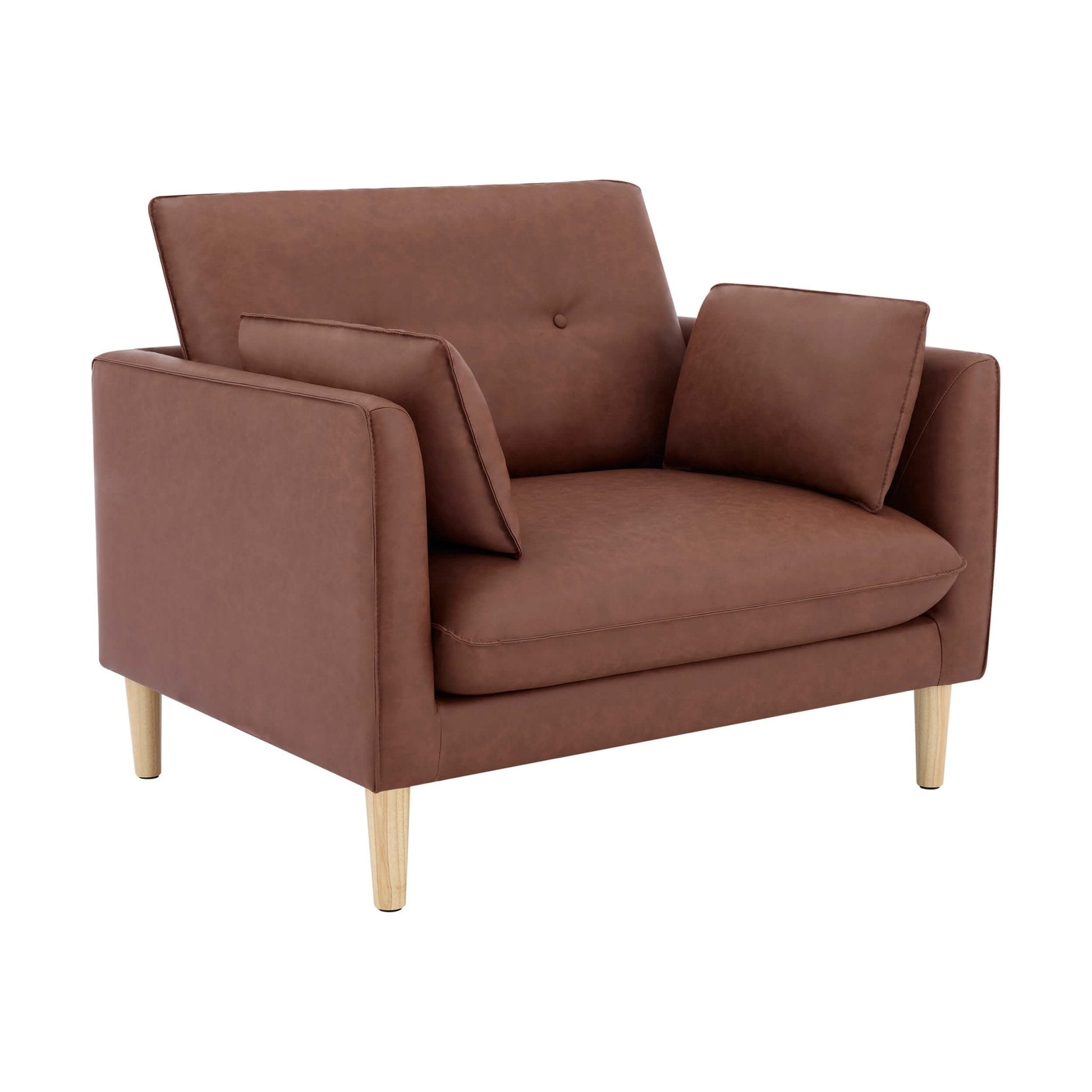 Shoreditch Loveseat - PU Tan - DUSK