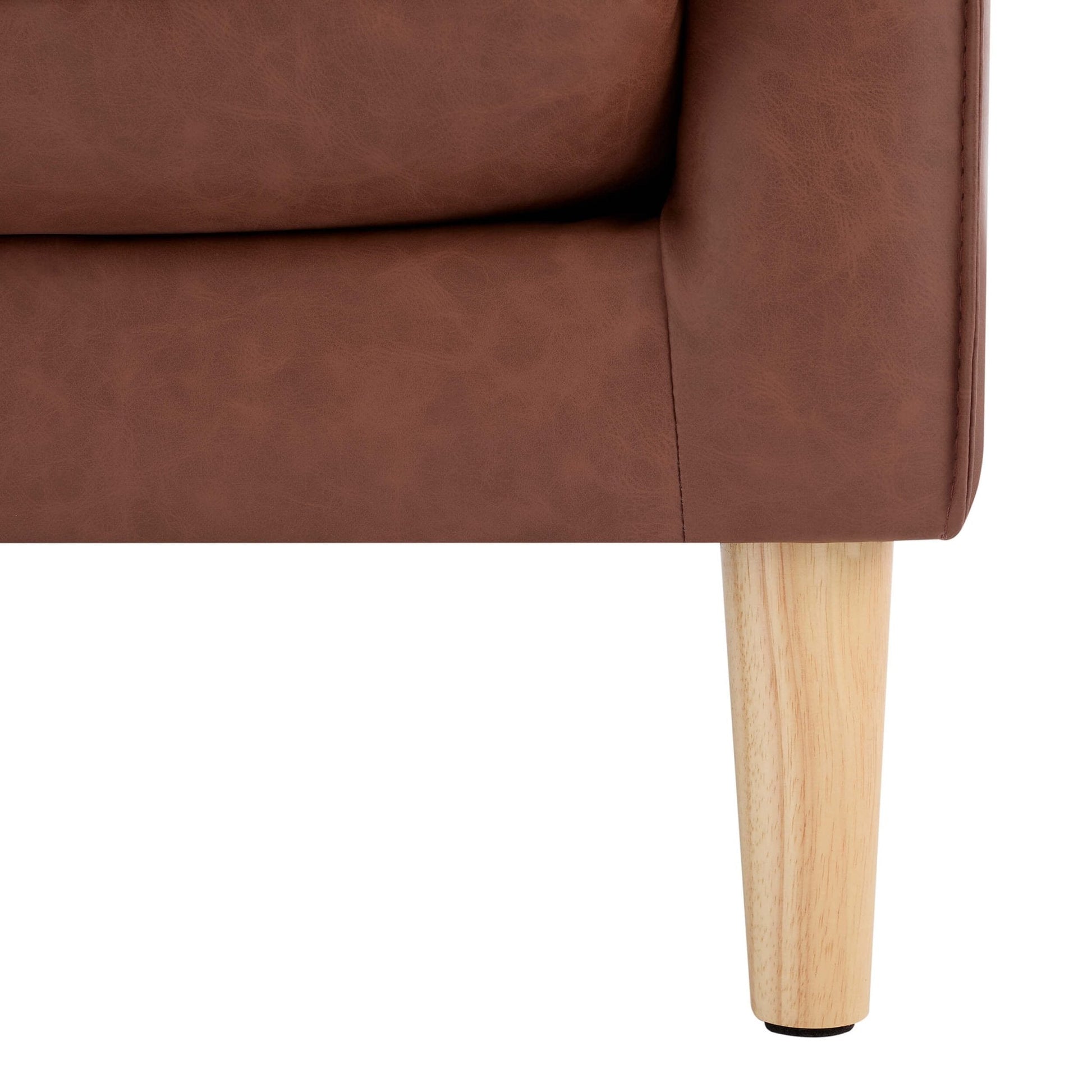 Shoreditch Loveseat - PU Tan - DUSK