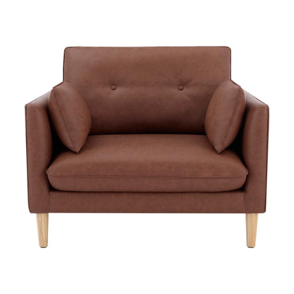 Shoreditch Loveseat - PU Tan - DUSK