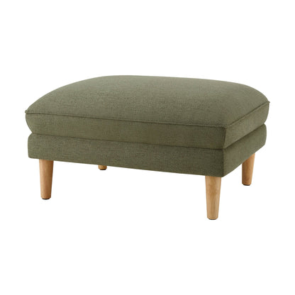 Shoreditch Pouffe - Woven Green - DUSK