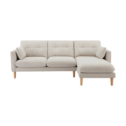 Shoreditch Right Hand Chaise Sofa - Natural - DUSK