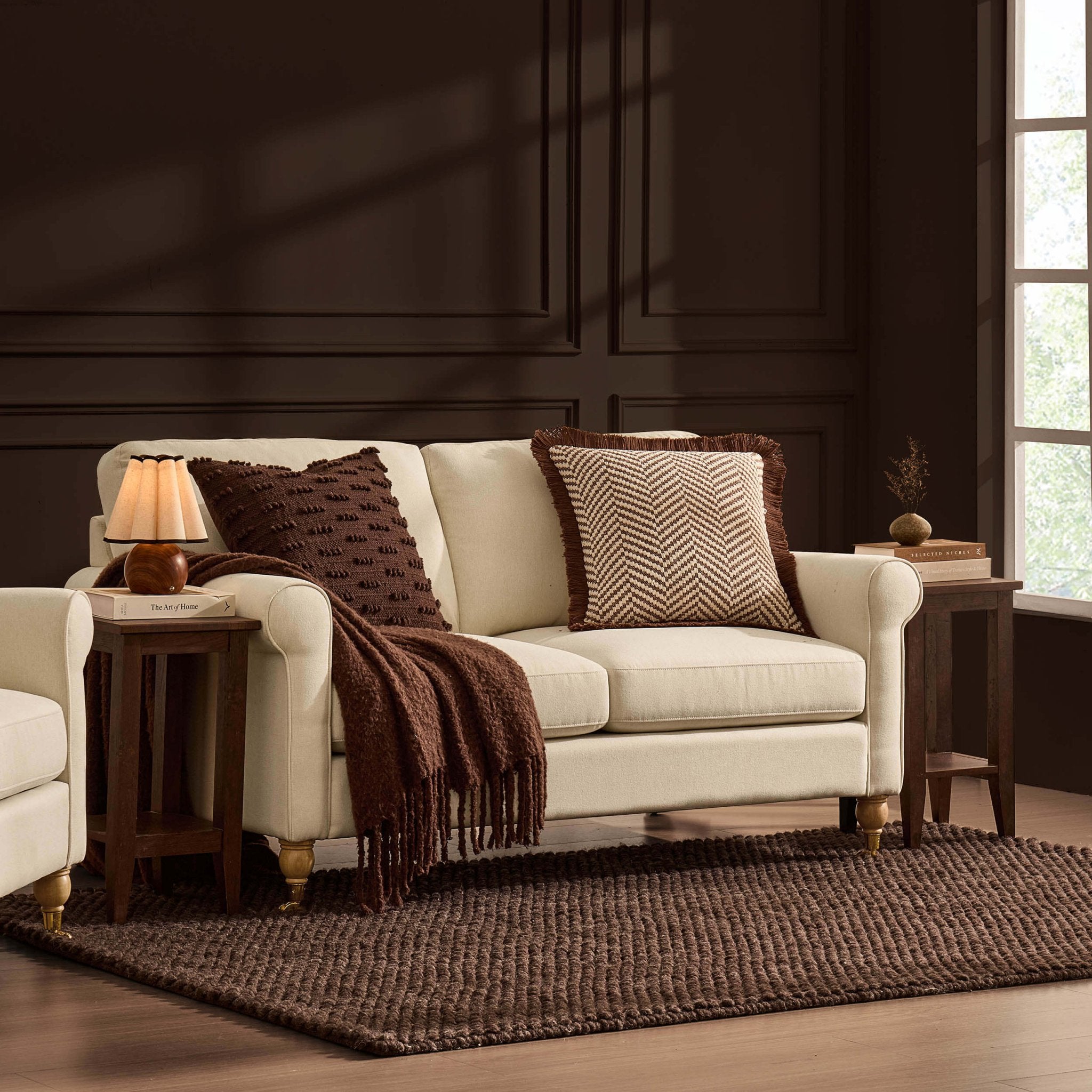 Sicily 2 Seater Sofa - Cream Linen - DUSK