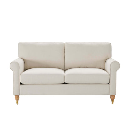 Sicily 2 Seater Sofa - Cream Linen - DUSK