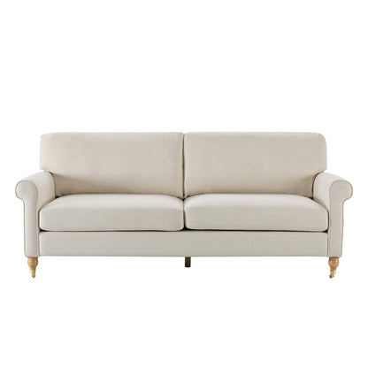 Sicily 3 Seater Sofa - Cream Linen - DUSK