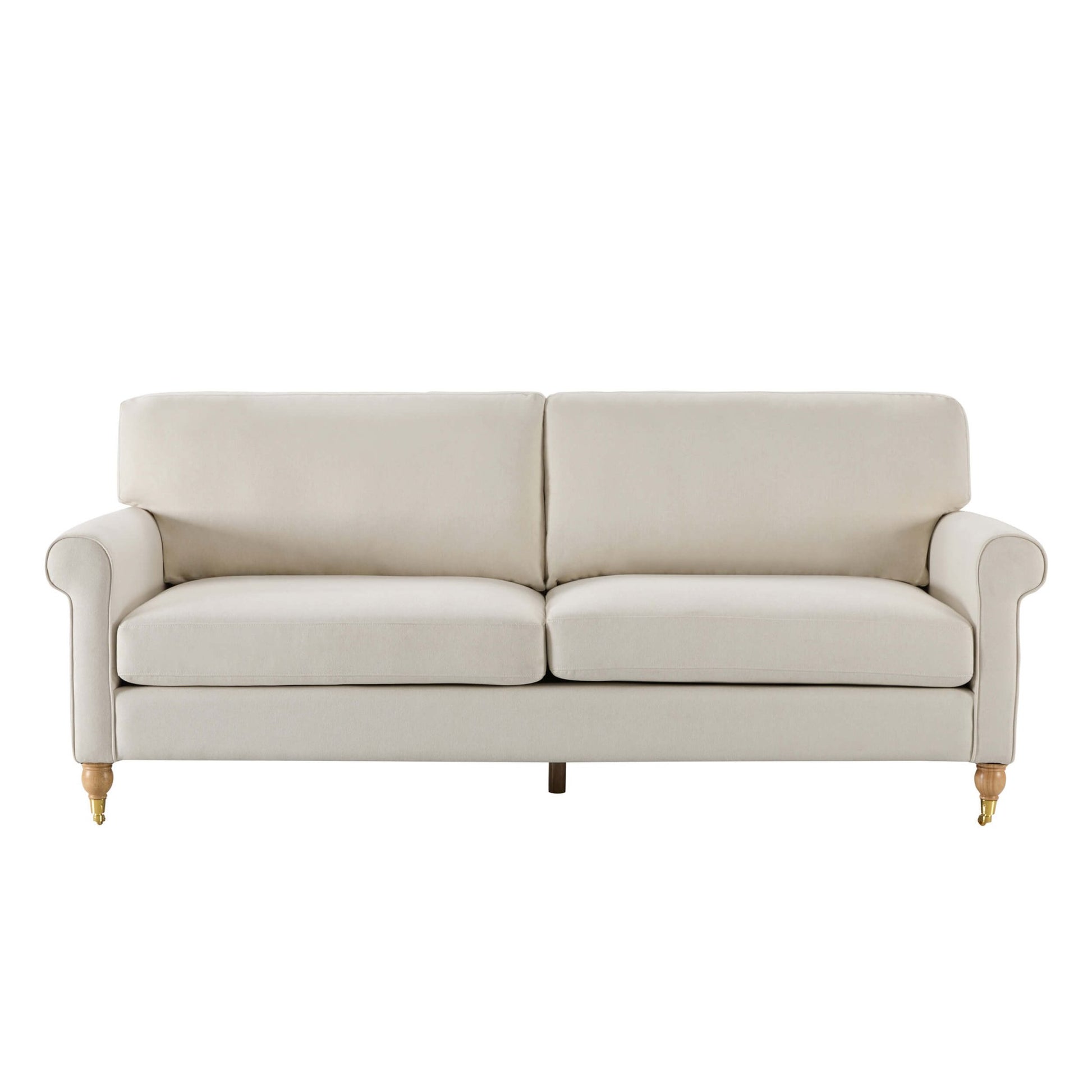 Sicily 3 Seater Sofa - Cream Linen - DUSK