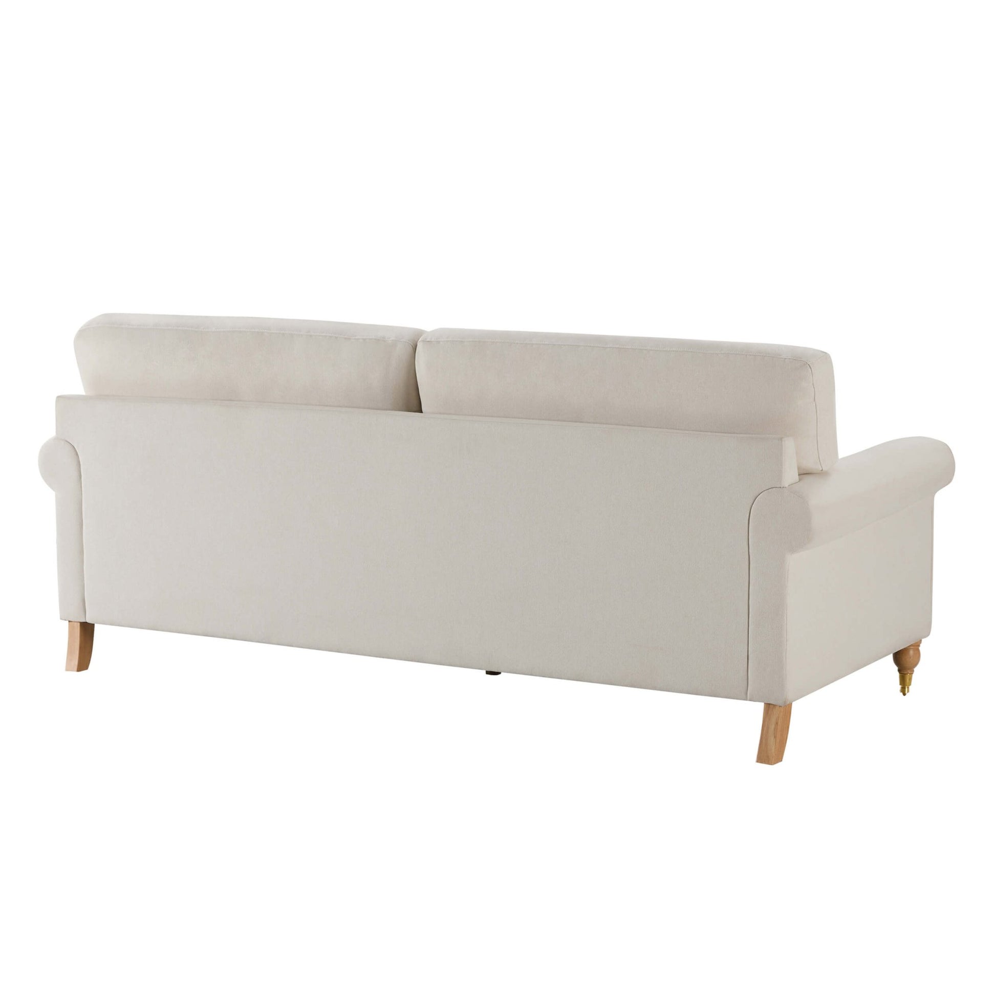 Sicily 3 Seater Sofa - Cream Linen - DUSK