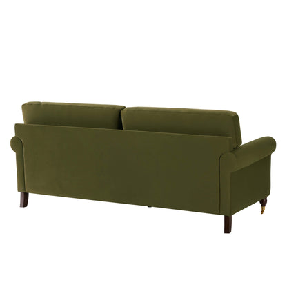 Sicily 3 Seater Sofa - Muted Moss - DUSK