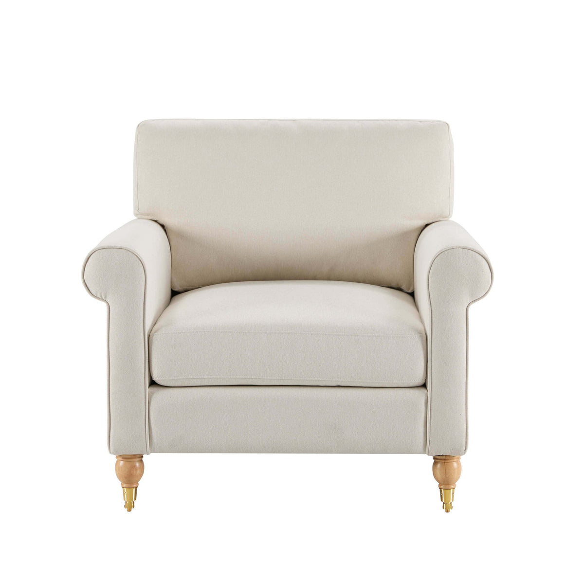 Sicily Armchair - Cream Linen - DUSK