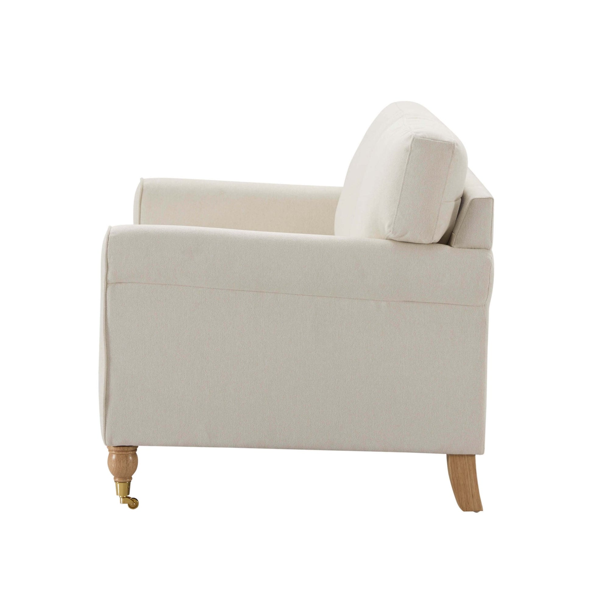 Sicily Armchair - Cream Linen - DUSK