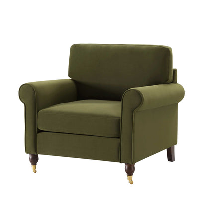 Sicily Armchair - Muted Moss - DUSK