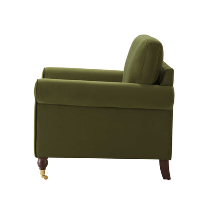 Sicily Armchair - Muted Moss - DUSK