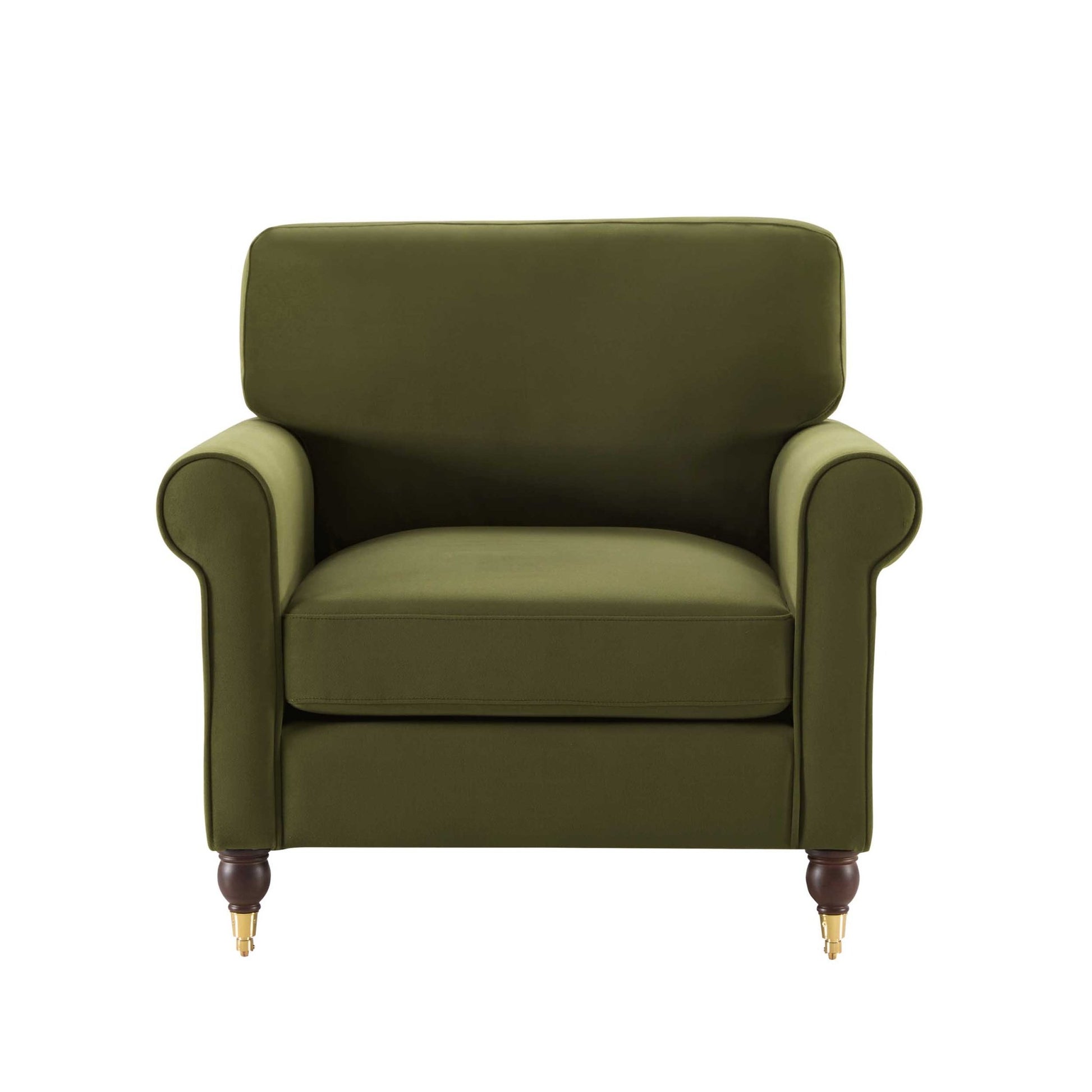 Sicily Armchair - Muted Moss - DUSK