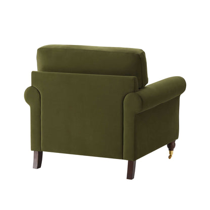Sicily Armchair - Muted Moss - DUSK