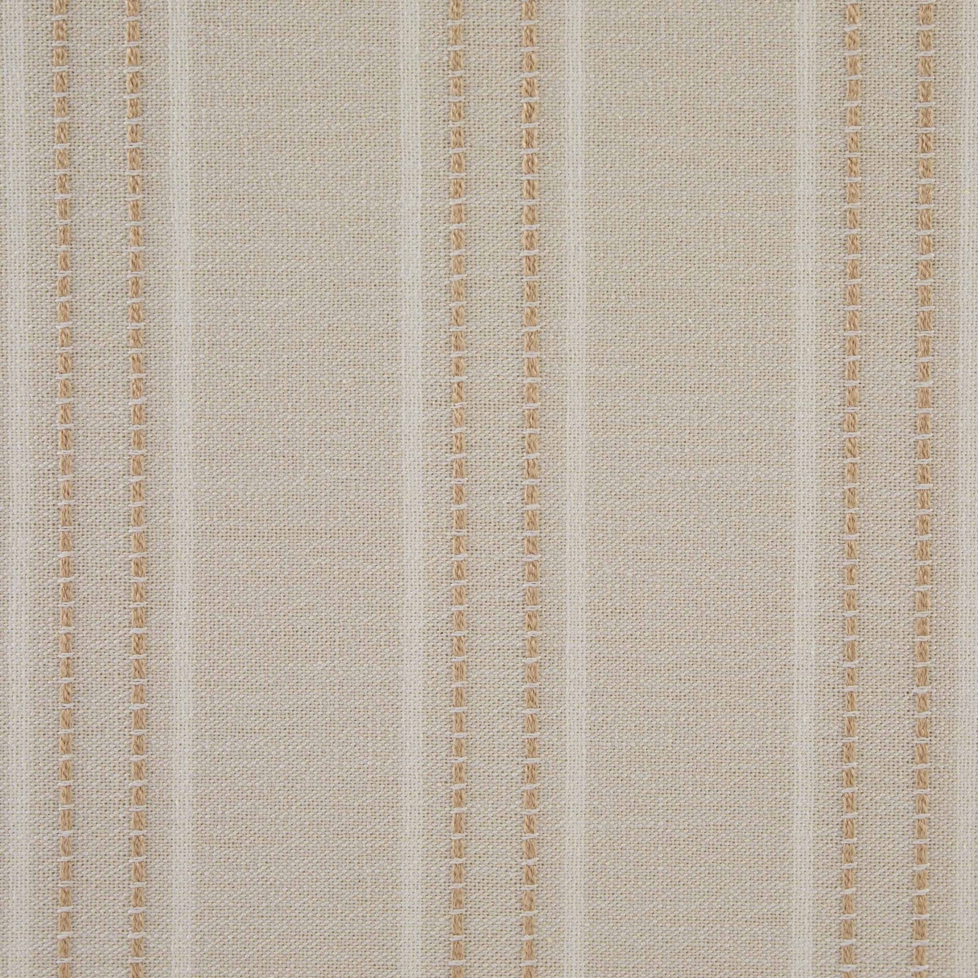 Sicily Armchair - Natural Stitched Stripe - DUSK