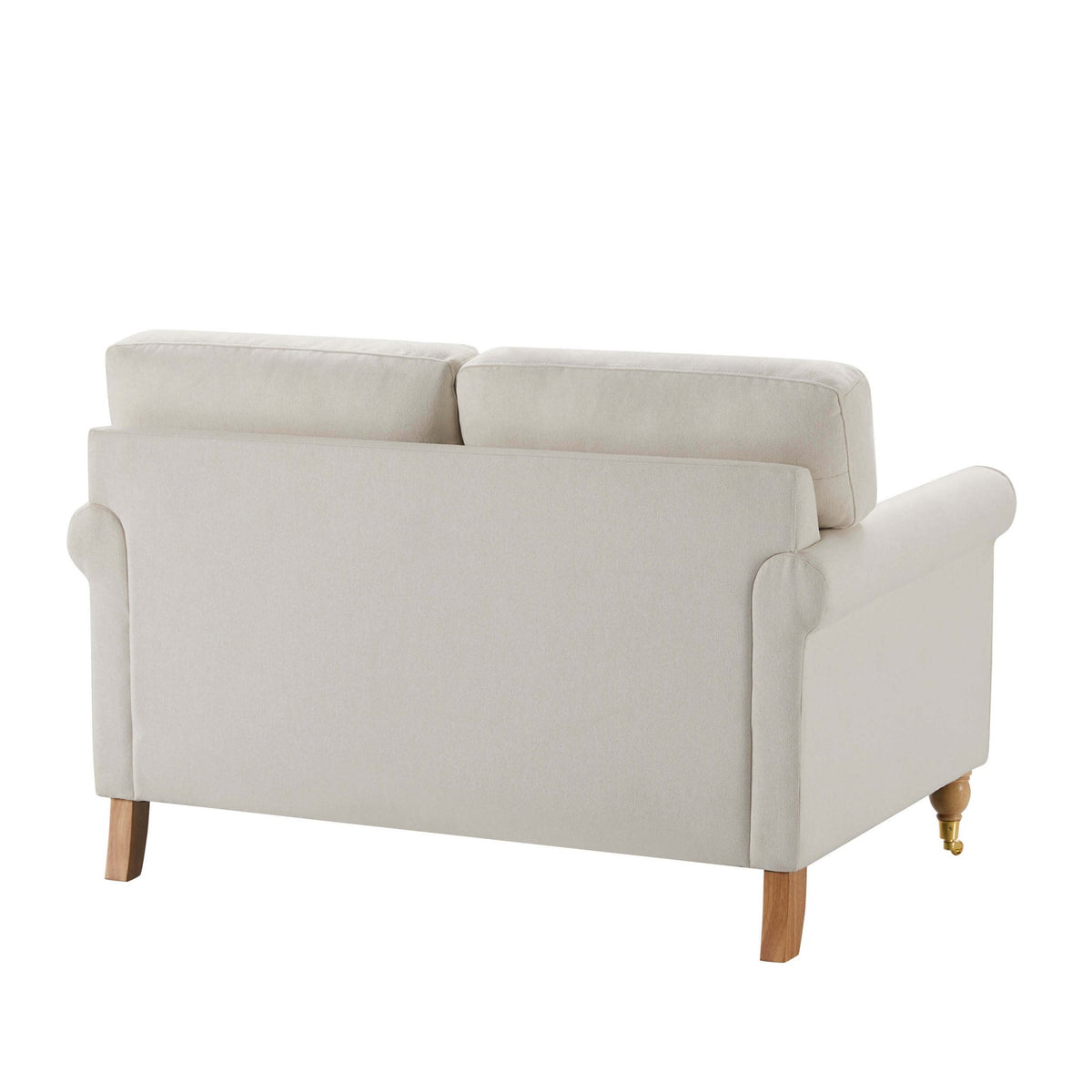 Sicily Compact 2 Seater Sofa - Cream Linen - DUSK