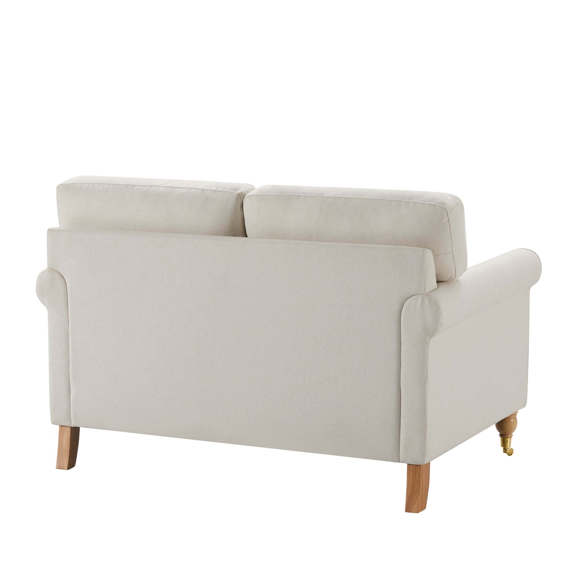 Sicily Compact 2 Seater Sofa - Cream Linen - DUSK