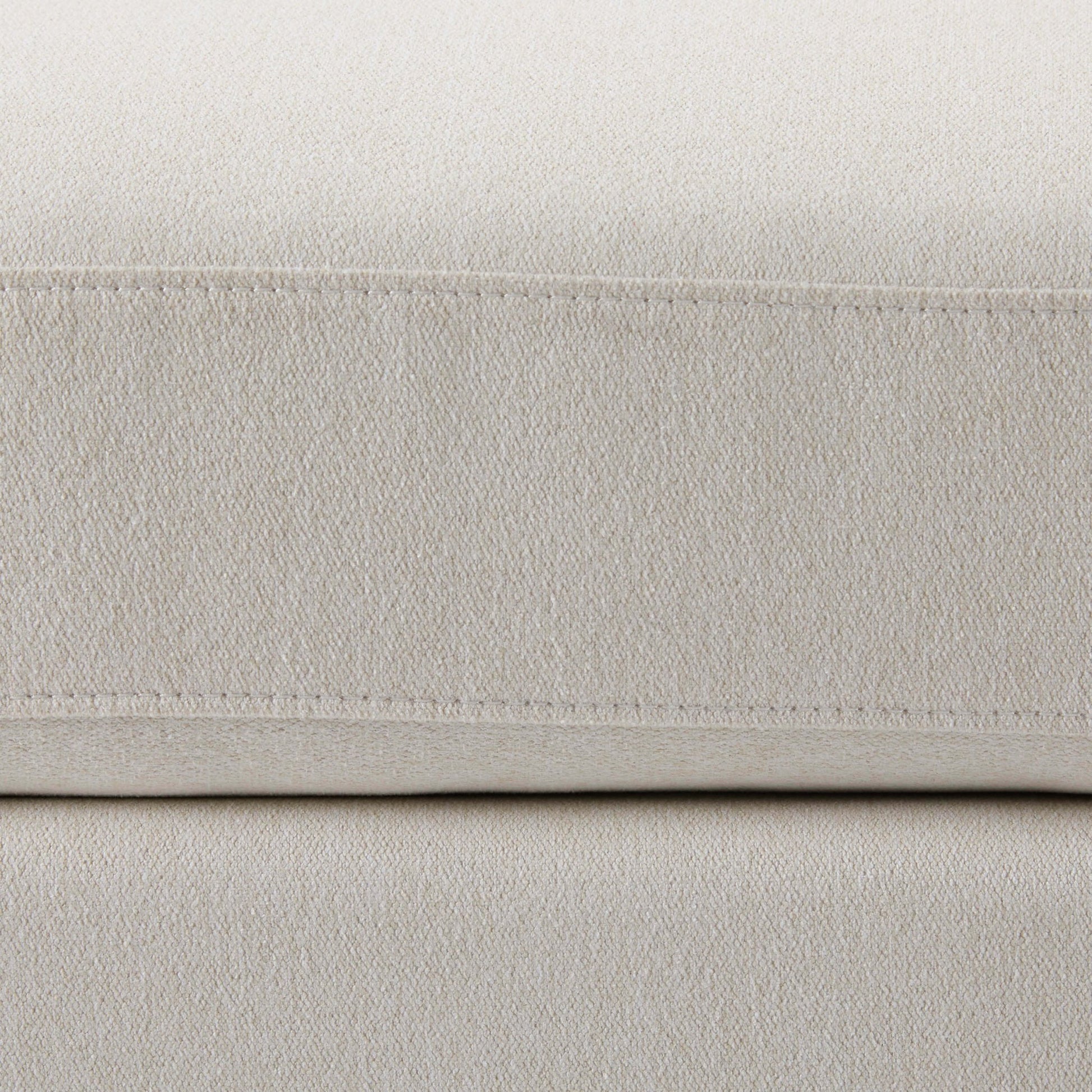 Sicily Pouffe - Cream Linen - DUSK
