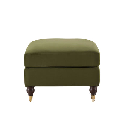 Sicily Pouffe - Muted Moss - DUSK
