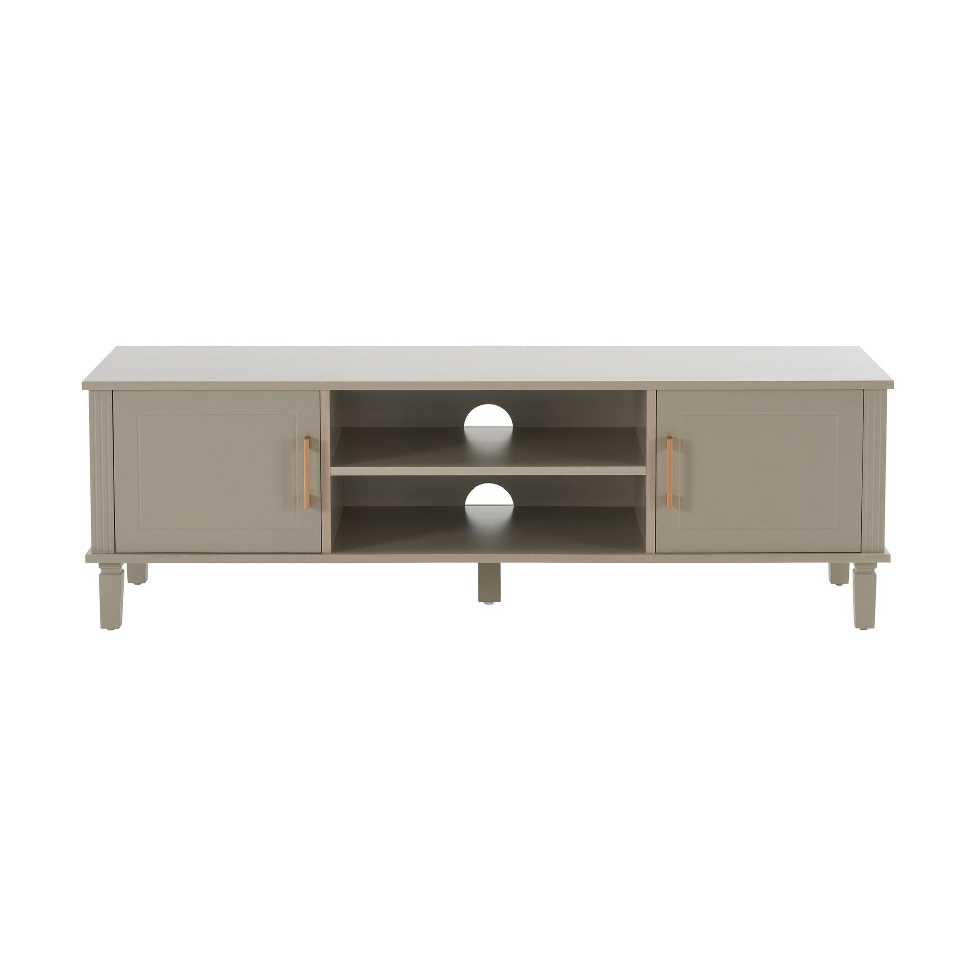 Sienna 140cm TV Unit - Taupe - DUSK