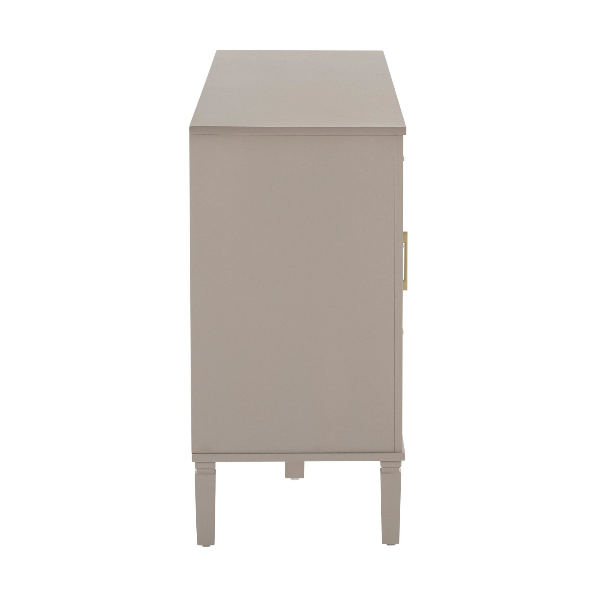 Sienna 2 Door 3 Drawer Sideboard - Taupe - DUSK