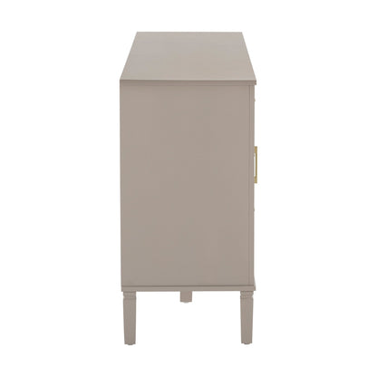 Sienna 2 Door 3 Drawer Sideboard - Taupe - DUSK