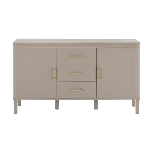 Sienna 2 Door 3 Drawer Sideboard - Taupe - DUSK