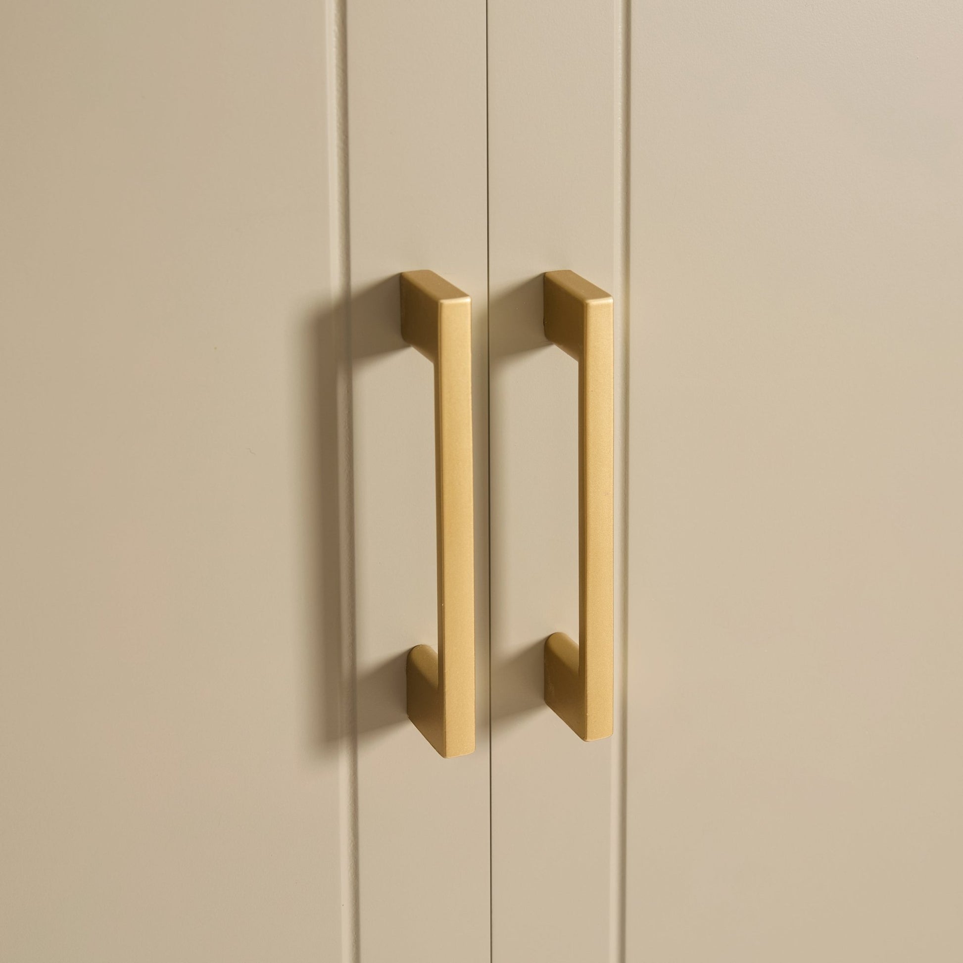 Sienna 2 Door Wardrobe with Drawer - Taupe - DUSK