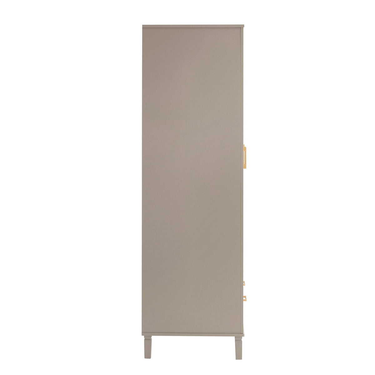 Sienna 3 Door 2 Drawer Wardrobe 2 Drawer - Taupe - DUSK