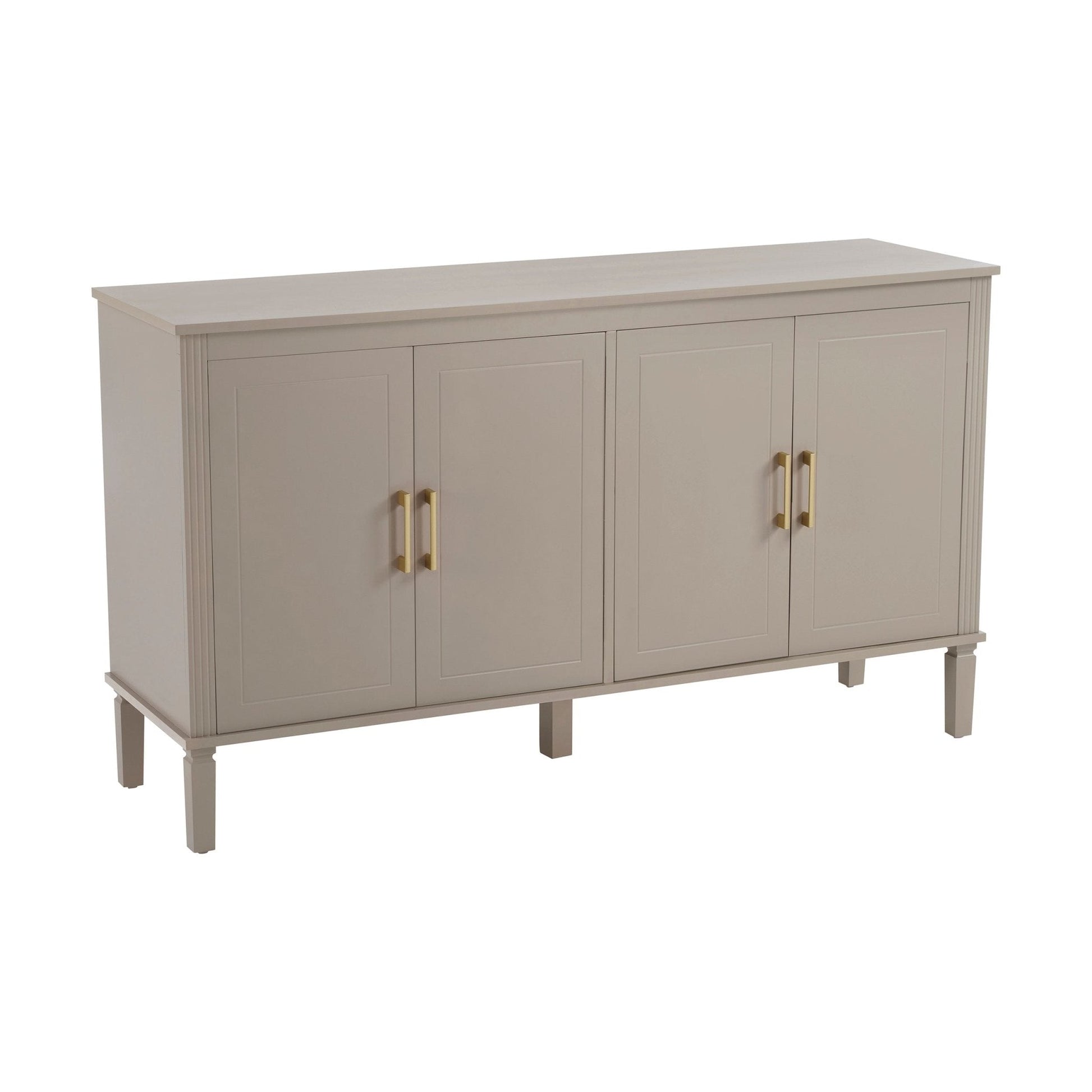 Sienna 4 Door Sideboard - Taupe - DUSK