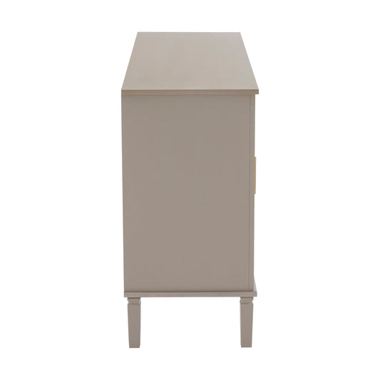 Sienna 4 Door Sideboard - Taupe - DUSK